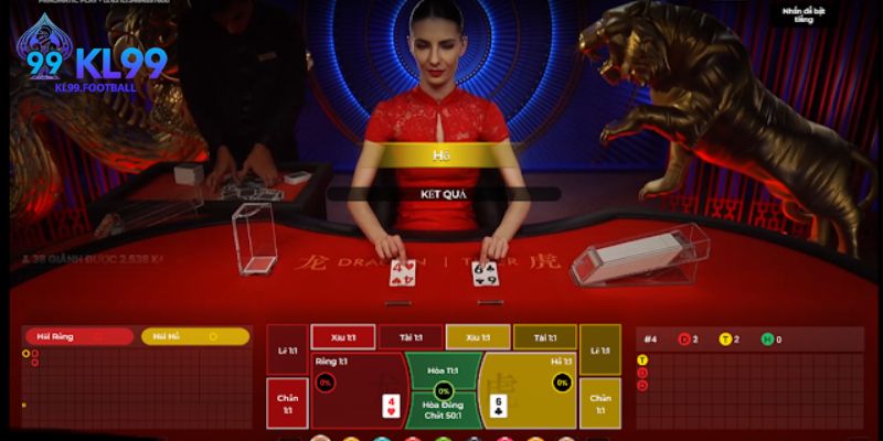 Các lựa chọn cược thường gặp trong game Rồng hổ online